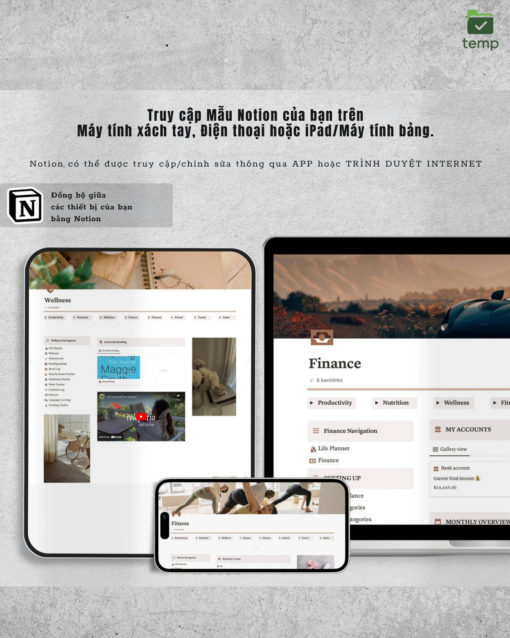 Life Planner - Làm Chủ Cuộc Sống Notion - Ảnh 10