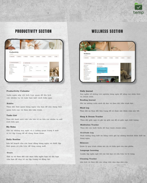 Life Planner - Làm Chủ Cuộc Sống Notion - Ảnh 4