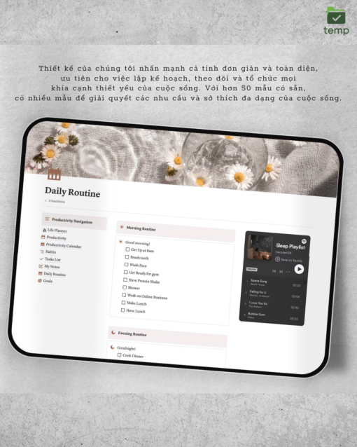 Life Planner - Làm Chủ Cuộc Sống Notion - Ảnh 8