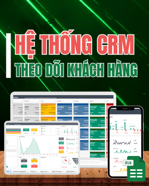 Hệ Thống CRM Theo Dõi Khách Hàng