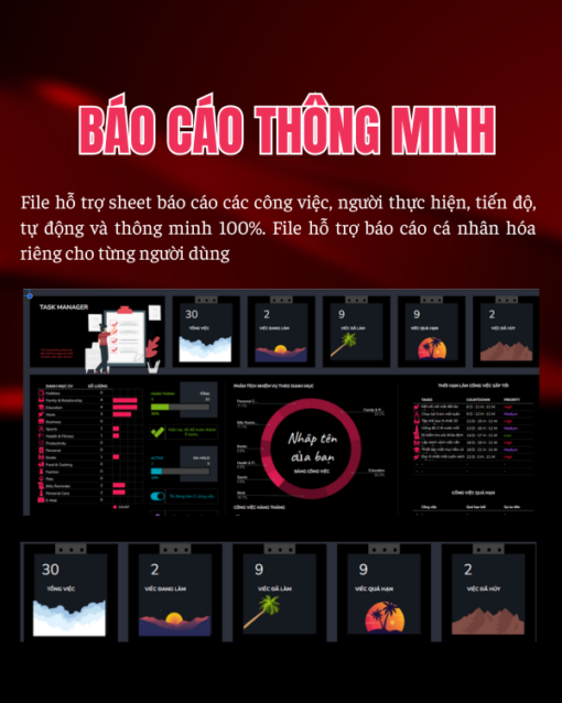 QUẢN LÝ THÓI QUEN - EZTASK DARK MODE - Ảnh 4