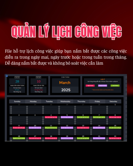 QUẢN LÝ THÓI QUEN - EZTASK DARK MODE - Ảnh 2