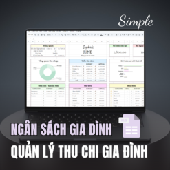 QUẢN LÝ THU CHI - NGÂN SÁCH GIA ĐÌNH ĐƠN GIẢN