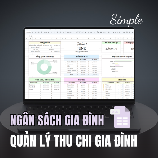 QUẢN LÝ THU CHI - NGÂN SÁCH GIA ĐÌNH ĐƠN GIẢN