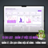 TO DO LIST - QUẢN LÝ CÔNG VIỆC CÁ NHÂN