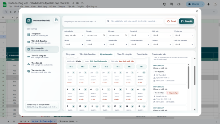 THEO DÕI Ý KIẾN CHỈ ĐẠO, CÔNG VIỆC, VĂN BẢN QUẢN LÝ VĂN BẢN / CHỈ ĐẠO - Ảnh 5