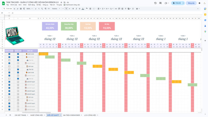 TASK TRACKER – QUẢN LÝ CÔNG VIỆC ĐỘI NHÓM VERSION 2.0 - Ảnh 4