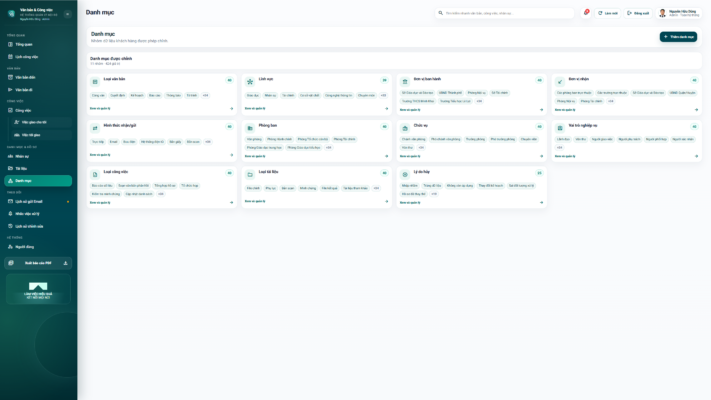 WEB APP – Quản lý văn bản đến / Đi, Công việc, Nhân sự 4.0 (Chuyên nghiệp, dễ dùng có hướng dẫn sử dụng chi tiết) - Ảnh 9