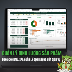 Google Sheet – Quản lý định lượng sản phẩm dùng cho SPA – Nail