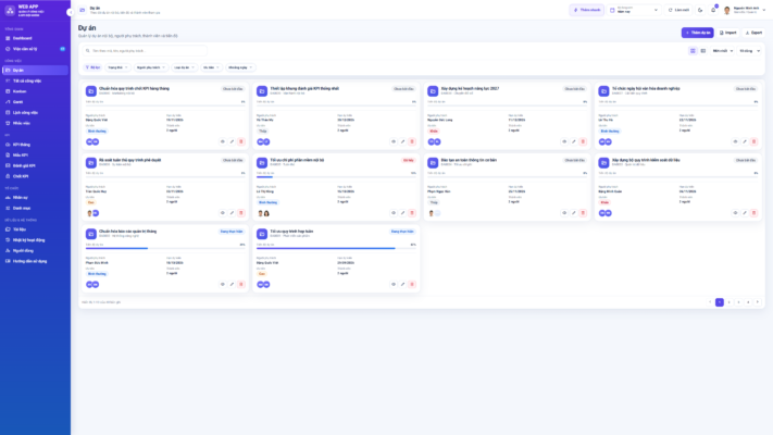 WEB APP – Quản lý Công việc & KPI Đội nhóm (Tính KPI, duyệt tiến độ, công việc, có email nhắc việc tự động) - Ảnh 14