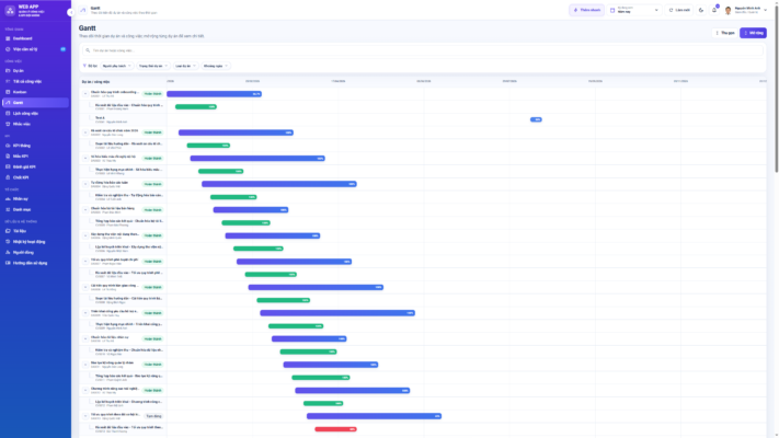 WEB APP – Quản lý Công việc & KPI Đội nhóm (Tính KPI, duyệt tiến độ, công việc, có email nhắc việc tự động) - Ảnh 18
