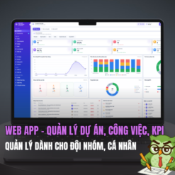 WEB APP – Quản lý Công việc & KPI Đội nhóm (Tính KPI, duyệt tiến độ, công việc, có email nhắc việc tự động)